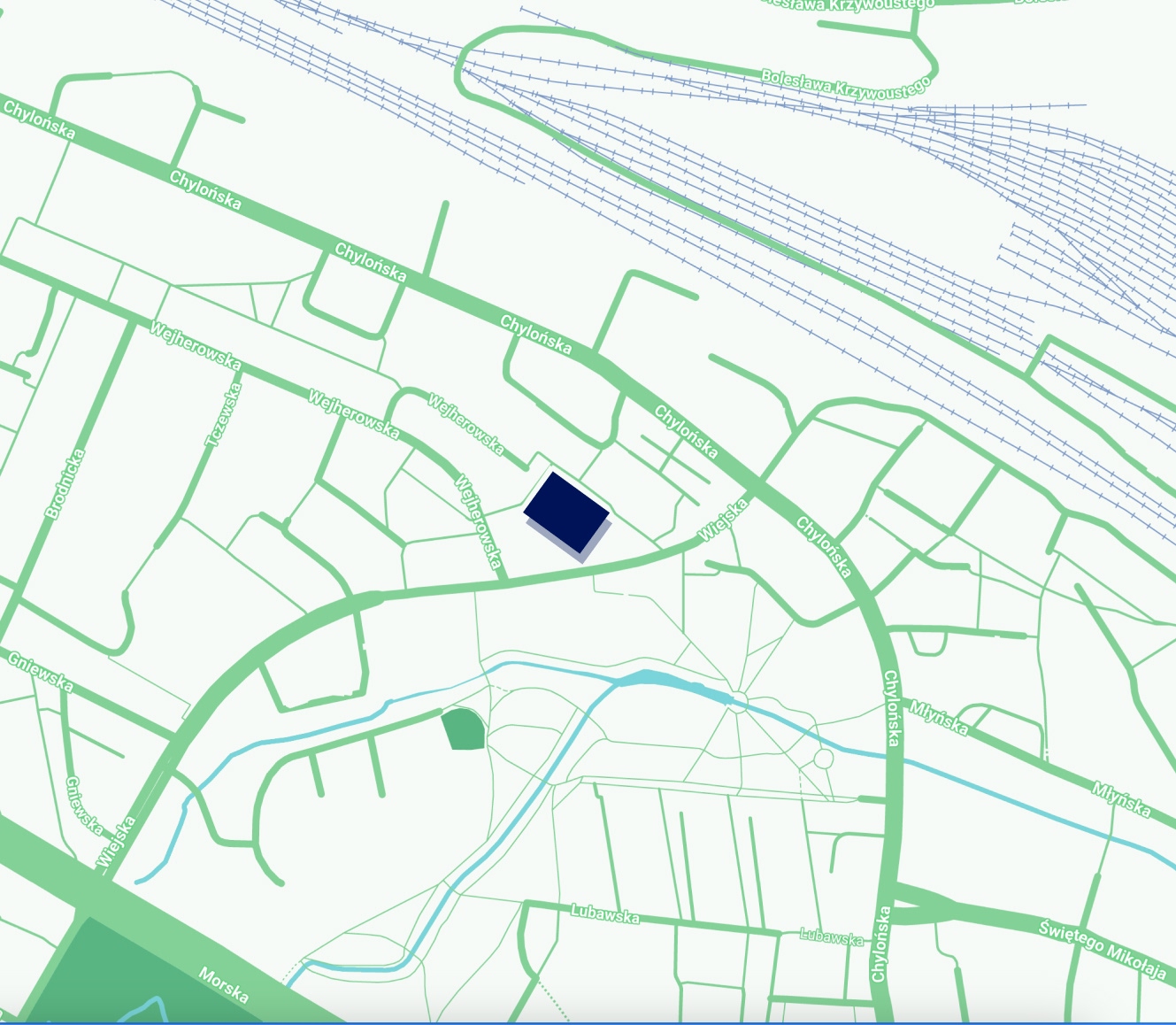 Mapa okolicy inwestycji